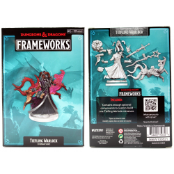 Dungeons & Dragons Frameworks Wave 1 Tiefling Warlock Miniatures