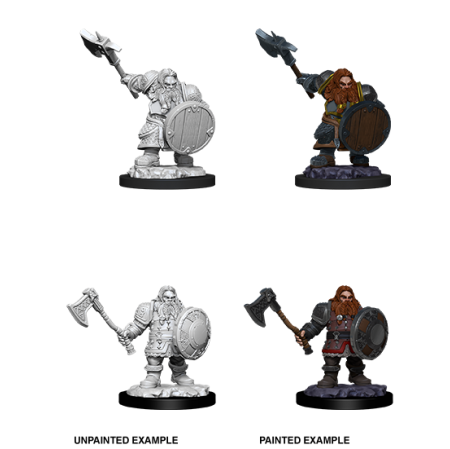 D&D Nolzur's Marvelous Miniatures: Dwarf Fighter
