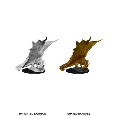 D&D Nolzur's Marvelous Miniatures: Young Gold Dragon