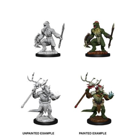 D&D Nolzur's Marvelous Miniatures: Lizardfolk & Lizardfolk Shaman