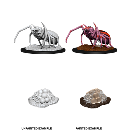D&D Nolzur's Marvelous Miniatures: Giant Spider & Egg Clutch
