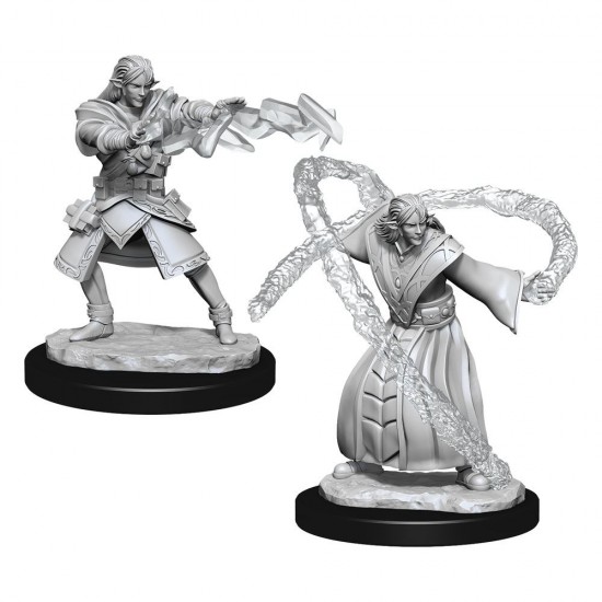 D&D Nolzur's Marvelous Miniatures Unpainted Miniatures Elf Wizard Male