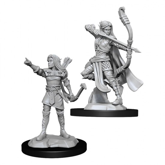 D&D Nolzur's Marvelous Miniatures Unpainted Miniatures Elf Ranger Female