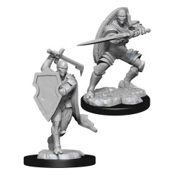 D&D Nolzur's Marvelous Miniatures Unpainted Miniatures Warforged Fighter Male