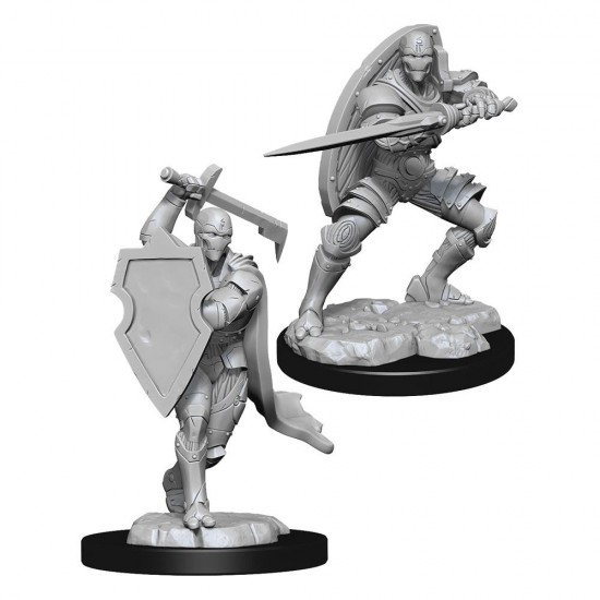 D&D Nolzur's Marvelous Miniatures Unpainted Miniatures Warforged Fighter Male