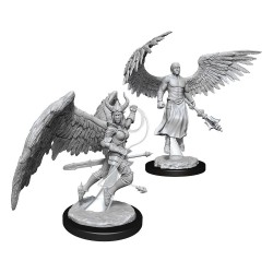 D&D Nolzur's Marvelous Miniatures Unpainted Miniatures Deva & Erinyes