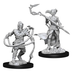 Magic the Gathering Deep Cuts Unpainted Miniatures Stoneforge Mystic & Kor Hookmaster