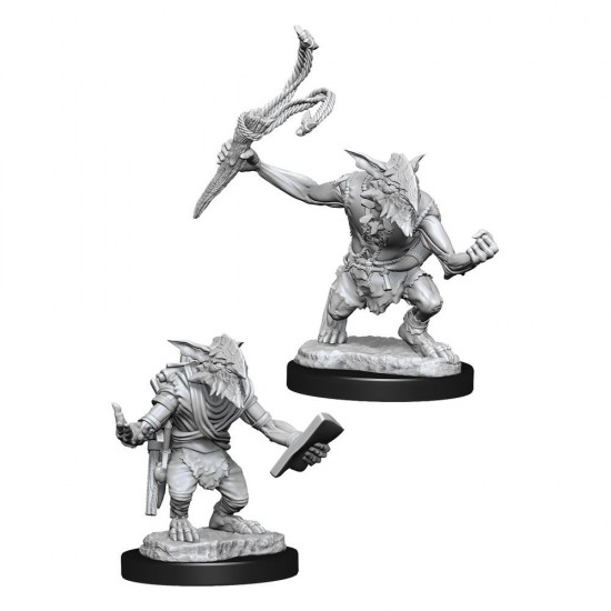 Magic the Gathering Deep Cuts Unpainted Miniatures Goblin Guide & Goblin Bushwhacker