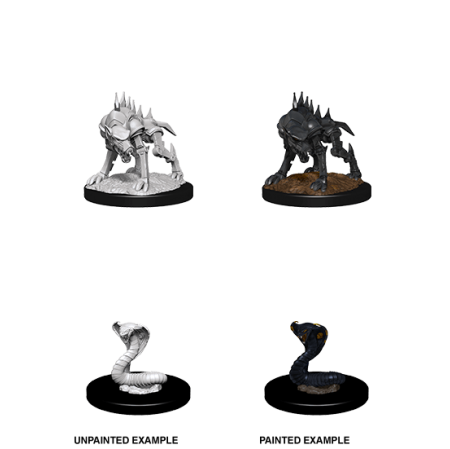 D&D Nolzur's Marvelous Miniatures: Iron Cobra & Iron Defender