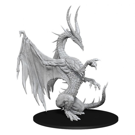 Pathfinder Battles Deep Cuts Unpainted Miniature Blue Dragon