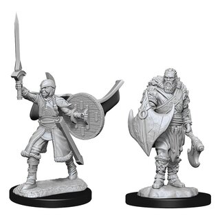 Magic the Gathering Unpainted Miniatures - Human Berserkers