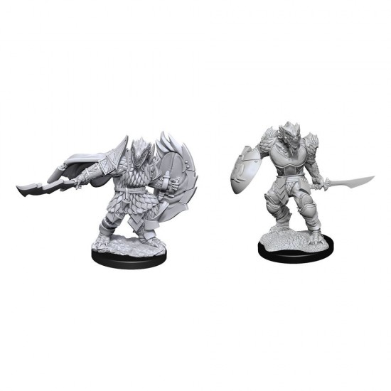 D&D Nolzur's Marvelous Miniatures Unpainted Miniatures Dragonborn Fighter Mal