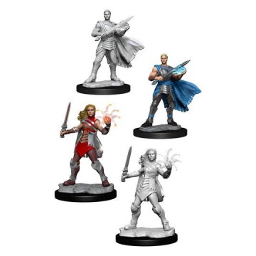 Magic the Gathering Unpainted Miniatures: Rowan Kenrith & Will Kenrith