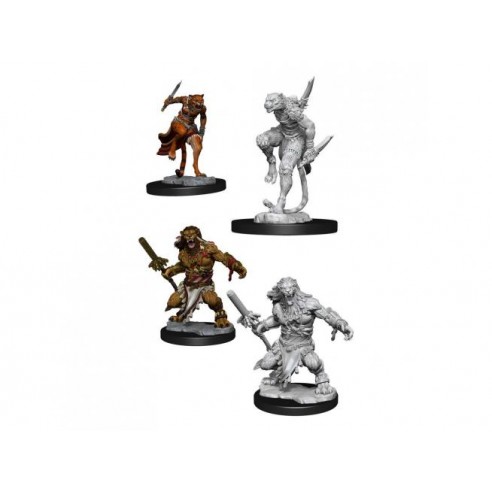 Magic the Gathering Unpainted Miniatures: Wild Nacatls