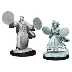 Critical Role Unpainted Miniatures: Human Graviturgy and Chronurgy Wizards Female