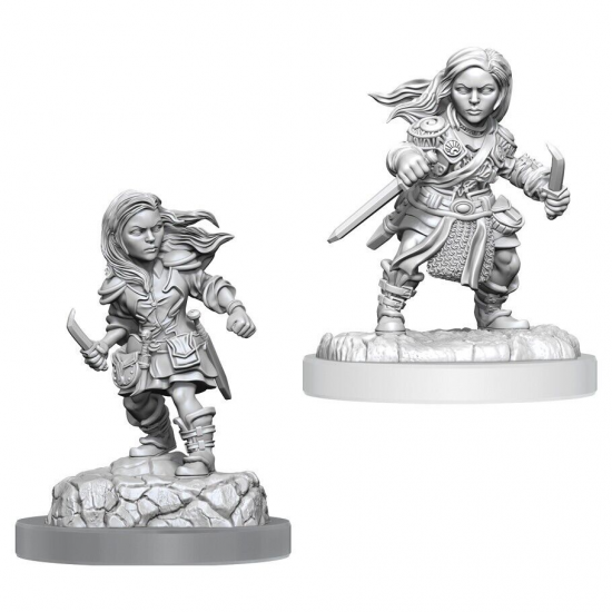 Dungeons & Dragon D&D Nolzur's Miniatures Halfling Rogue Female