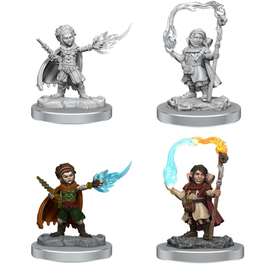 D&D Nolzur's Marvelous Miniatures: Halfling Wizards