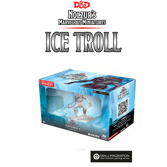 Nolzur's Marvelous Miniatures - Ice Troll Paint Kit