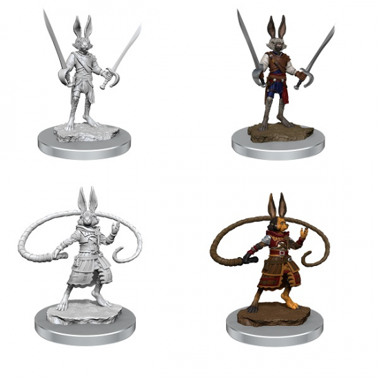 Nolzur's Marvelous Miniatures: Harengon Rogues