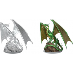 D&D Dungeons & Dragons - Nolzur's Marvelous Miniatures: Young Emerald Dragon