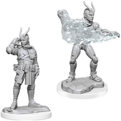 Starfinder Battles Deep Cuts Miniatures: Lashunta Technomancer Male