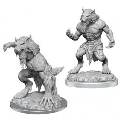Critical Role Unpainted Miniatures: Fey Werewolves