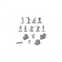 Wizkids Deep Cuts Unpainted Miniatures: Ships Crew Boxed Set