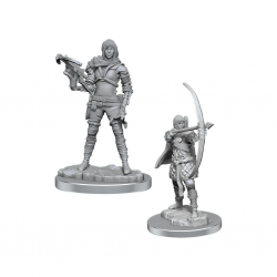 Wizkids Deep Cuts Unpainted Miniatures: Human Rogue