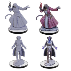 D&D - Fantasy Miniatures - Critical Role: Unpainted Miniatures - Lucien Tavelle & Cree Deeproots