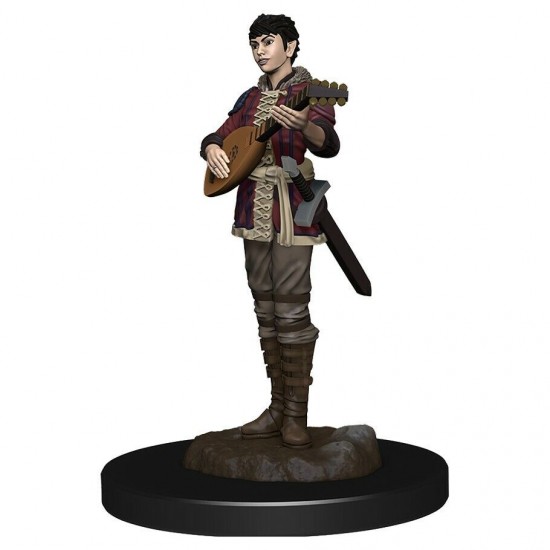D&D Female Hlaf-Elf Bard Premium Painted Fantasy Miniature