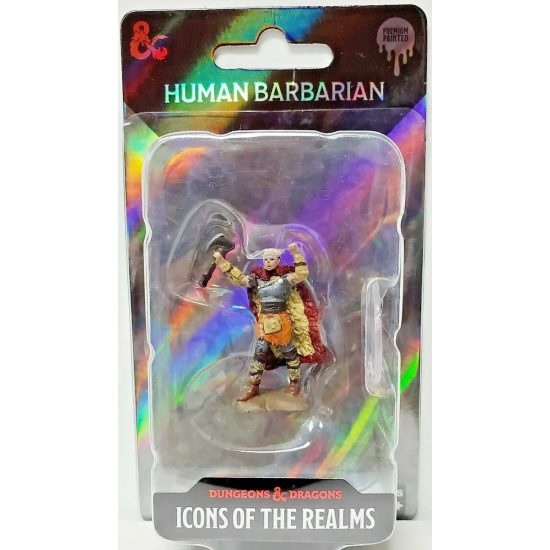 HUMAN FEMALE BARBARIAN D&D Icons of the Realms