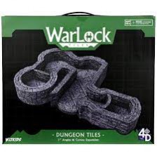 Warlock Tiles Expansion Pack- 1 in Dungeon Angles & Curves