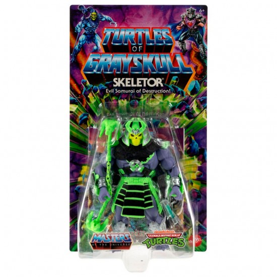 Turtles of Grayskull Masters of the Universe Skeletor