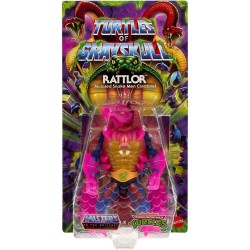 Masters of the Universe Turtles of Grayskull Rattlor figure 14cm