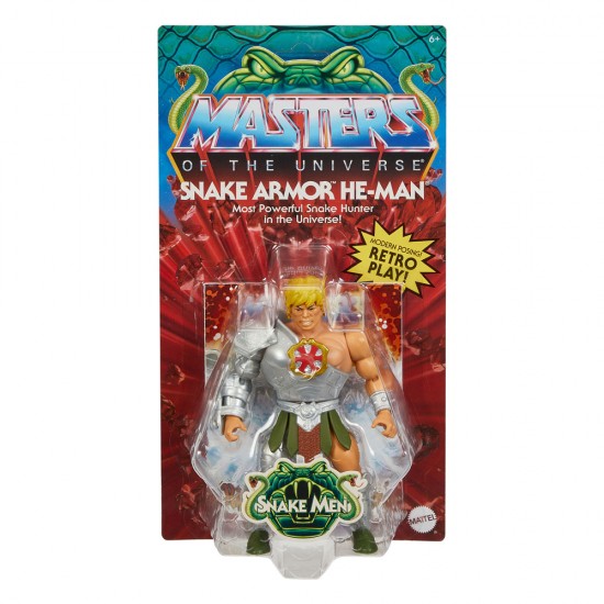 Masters of the Universe Origins Action Figure Snake Armor He-Man