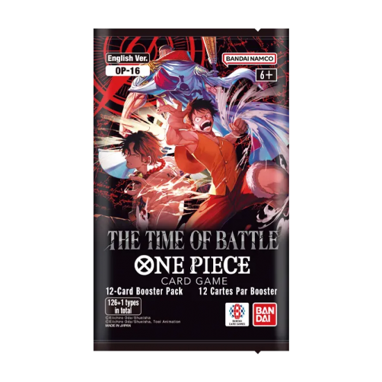 One Piece - The Time of Battle - OP-16 - Booster pack