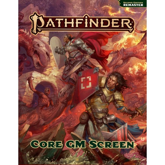 Pathfinder RPG 2E GM Screen Remastered
