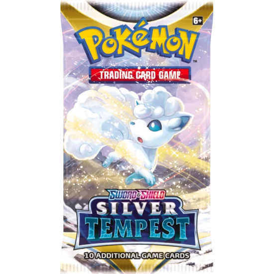 Pokemon TCG Sword and Shield Silver Tempest Booster