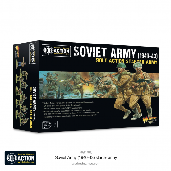 Bolt Action - Soviet Army (1940-43) Starter Army