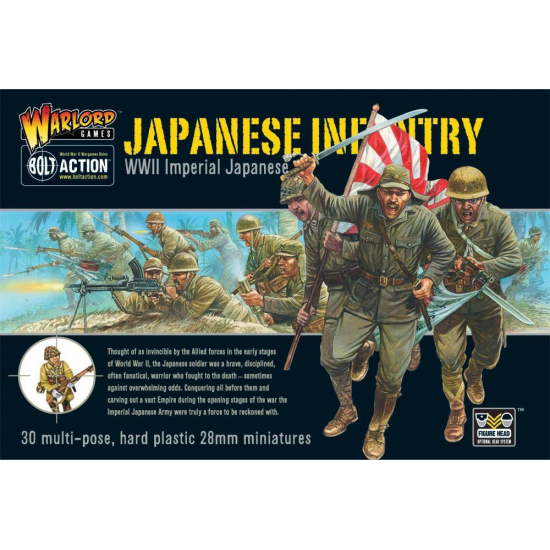Bolt Action - Imperial Japanese Infantry Plastic Boxed Set