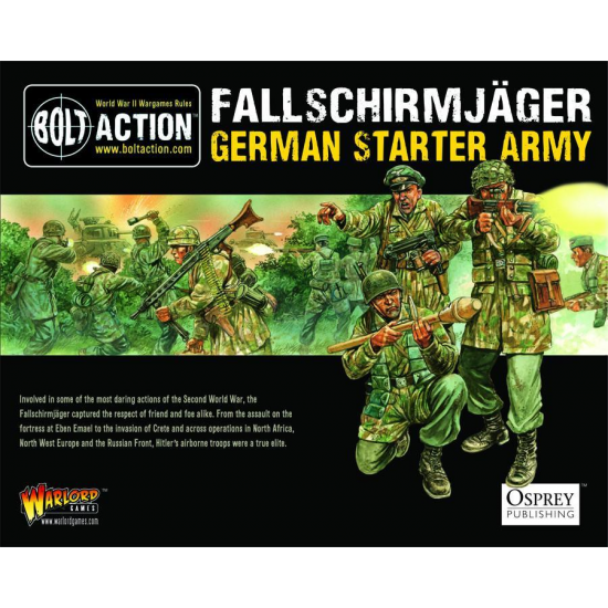 Bolt Action - NEW German Fallschirmjager Starter Army