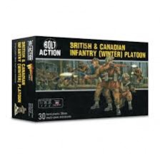 Bolt Action - British & Canadian Infantry (Winter) Platoon