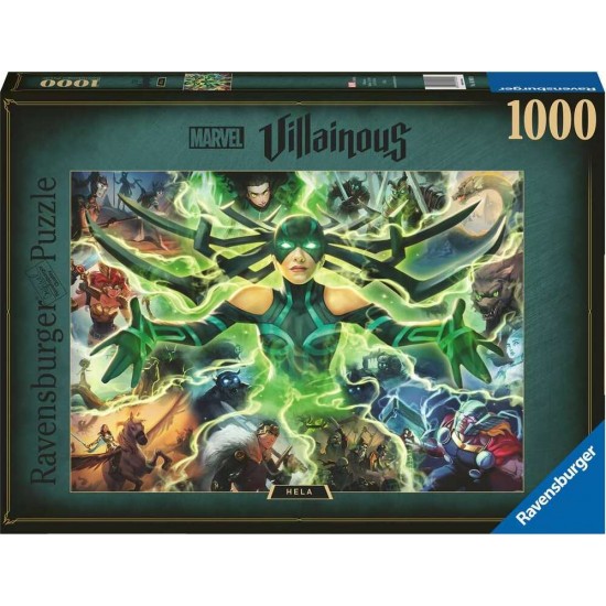  Marvel Villainous Jigsaw Puzzle Hela